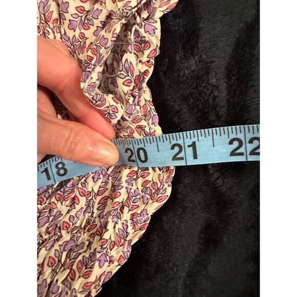 PERRY WALKER COLLECTIVE SILK BLEND INDIA BLOCK PRINT PATCHWORK BOHO MAXIDRESS 3 - Picture 10 of 11